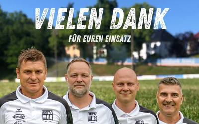 Danke ans Trainerteam